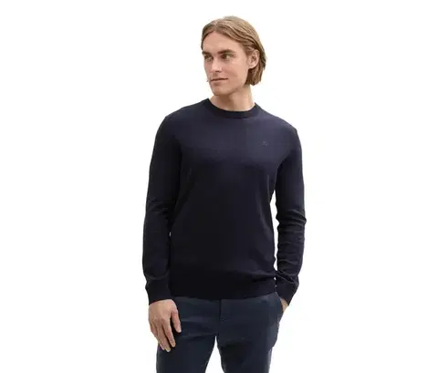 Pletený pulóver Tom Tailor, Knitted Navy Melange