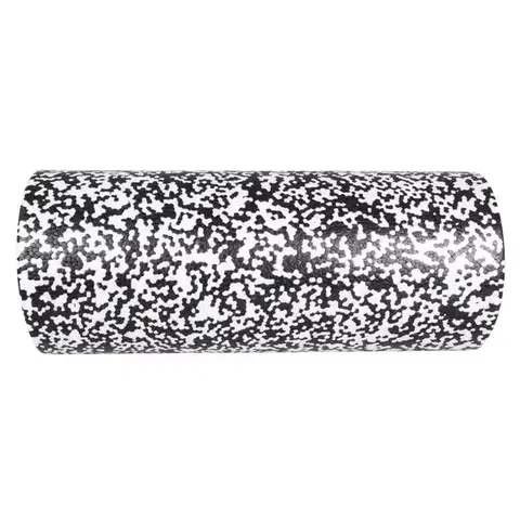 Joga valec inSPORTline Waldro Smooth 30 cm Farba čierno-biela