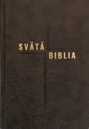 Biblia, Roháčkov preklad 2022, rodinný formát, tmavohnedá
