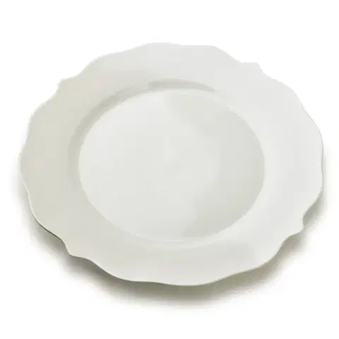 Porcelánový plytký tanier ISABELLE 27 cm biely
