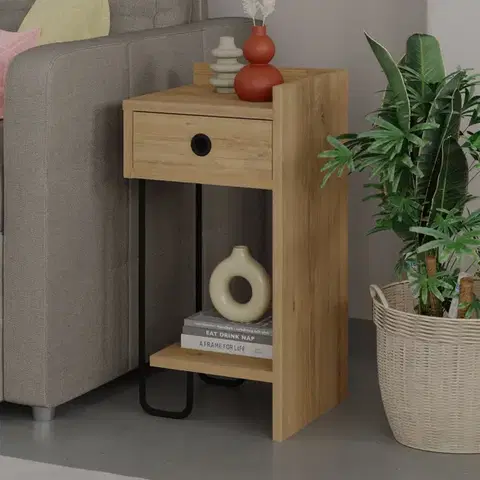 Nočný stolík Sirius Right - Oak