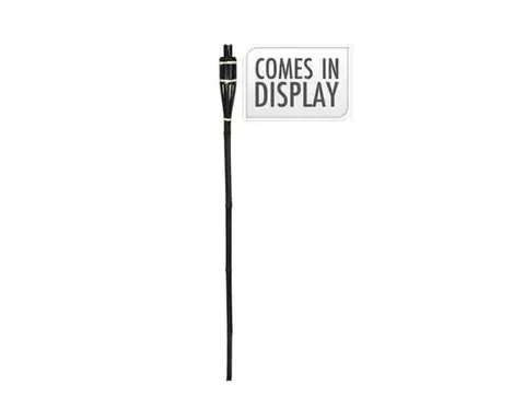 MAKRO - Fakla bambus 120cm čierna