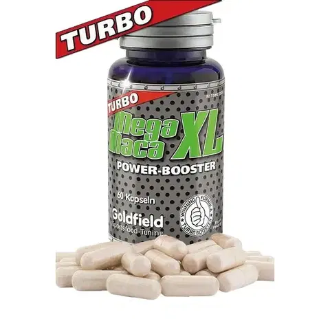 Mega Maca XL Turbo - Goldfield 60 kaps.