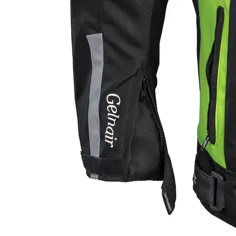 Moto bunda W-TEC Gelnair Farba čierno-zelená, Veľkosť 3XL