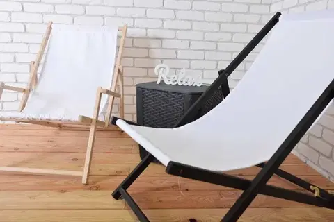 Skladacie plážové lehátko BAHAMA ROJAPLAST