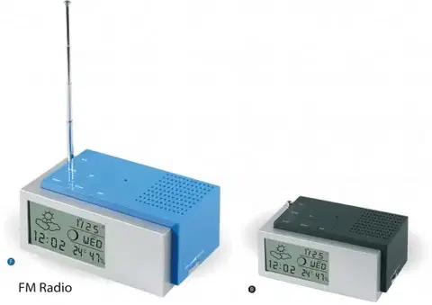 Radio FM Budík MPM, C02.2591, 11cm