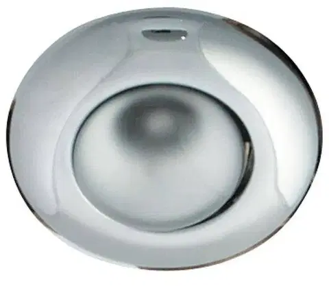 Okrúhle chrómové stropné svietidlo OZS-01