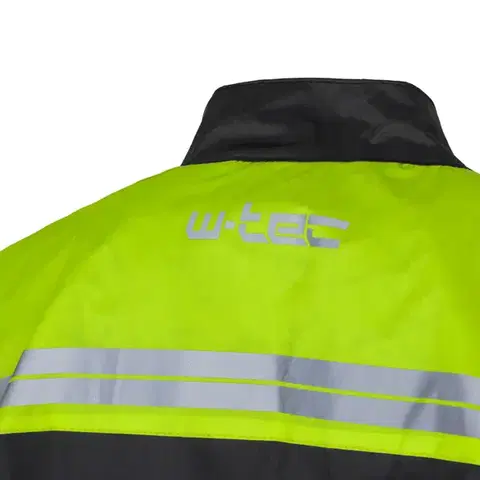 Moto pláštenka W-TEC Igava Farba čierna-fluo zelená, Veľkosť M