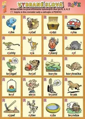 Vybrané slová po R, S, V, Z - Petr Kupka