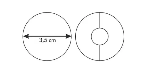Tescoma linecké koliečko DELÍCIA ø3,5 cm