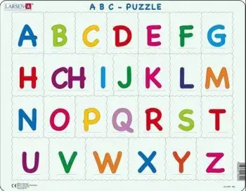 Puzzle Abeceda - Veľké písmená Larsen LS1327-SK