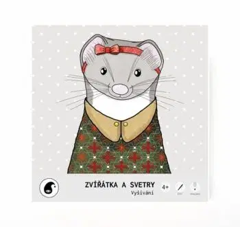 Vyšívanie Zvieratká a svetre (Pipasik)