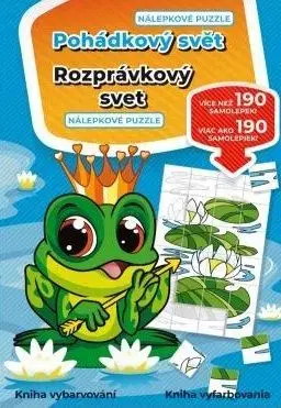 Pohádkový svět / Rozprávkový svet - Nálepkové puzzle