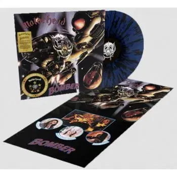 Motörhead - Bomber: 50th Anniversary Edition (Dark Blue & Black Splatter) LP - Motörhead