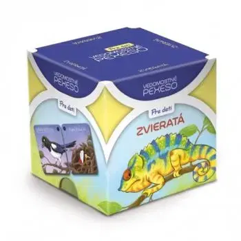 Vedomostné pexeso pre deti: Zvieratá - Albi
