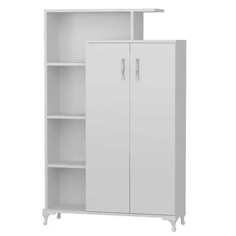 Viacúčelová skrinka Sanat - White