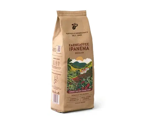 Farmárska káva Ipanema – 500 g zrnková káva