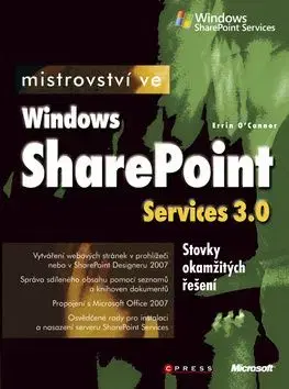 Mistrovství ve Windows Sharepoint Services 3.0 - Errin O'Connor, O´Connor Erin