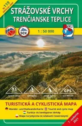 Strážovské vrchy - Trenčianske Teplice - TM 119 - 1: 50 000, 7. vydanie