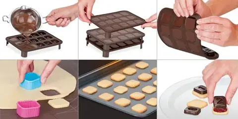Tescoma formičky na čokoládu DELÍCIA KIDS, čísla