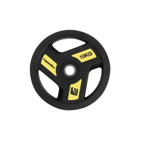 Pogumovaný kotúč inSPORTline Herk 10 kg 30 mm