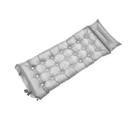  Samonafukovacia karimatka s vankúšom 180x66 cm šedá 13325