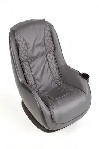 Relaxačné masážne kreslo Dope tmavosivé