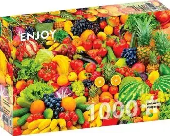 Puzzle Ovocie a zelenina