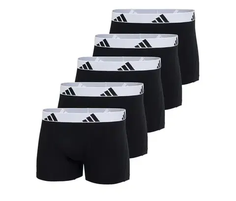 Boxerky adidas Active Flex Cotton, 3 ks, čierne