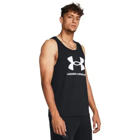 Under Armour Men‘s tank top SPORTSTYLE LOGO TANK Black