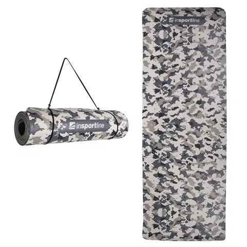 Karimatka inSPORTline Camu 173x61x0,4 cm Farba hnedý maskáč