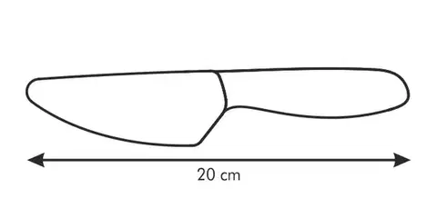 Tescoma nôž s keramickou čepeľou VITAMINO 9 cm zelená