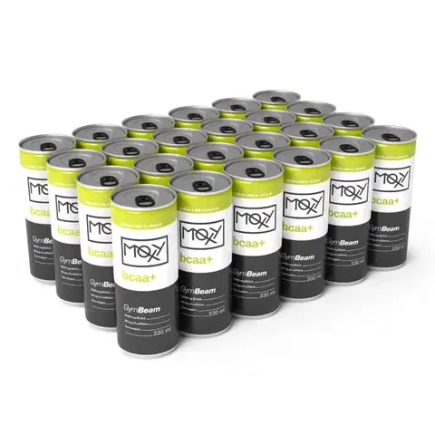 GymBeam MOXY BCAA+ energy Drink citrón limetka