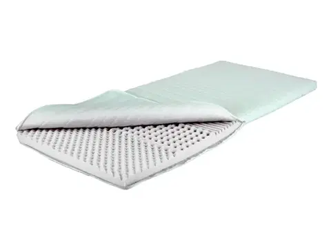KONDELA Bambi Typ 2 90 penový matrac (topper) 90x200 cm biela