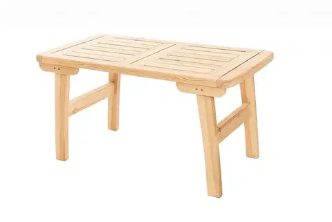 DEOKORK Masívny záhradný stôl z borovice ROMANTIC (32 mm) - rôzne dĺžky 180 cm