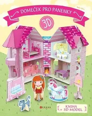 Domeček pro panenky - kniha + 3D model - Valentina Facci