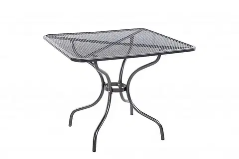 DEOKORK Kovový stôl  90 x 90 cm