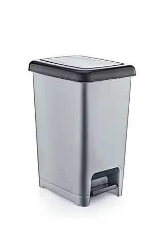 Odpadkový kôš BINNIE sivý/čierny