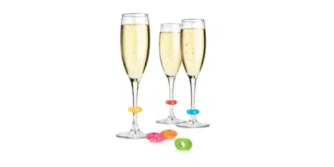 Tescoma párty krúžok UNO VINO, 12 farieb