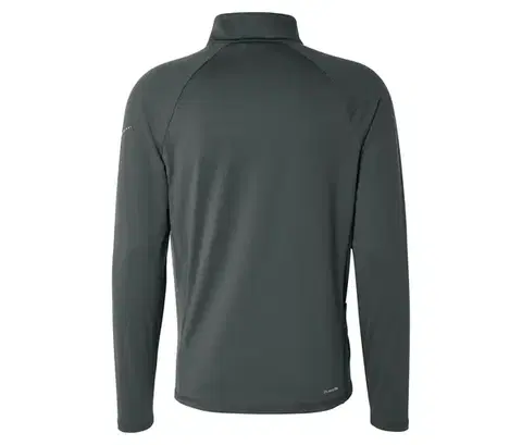 Športové termotričko »Half Zip«, tmavozelené