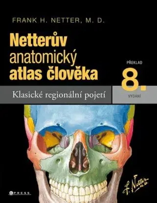 Netterův anatomický atlas člověka, 8. vydání - Frank H. Netter