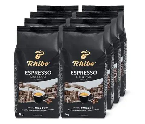 Espresso Sicilia Style - 8 x 1 kg zrnkovej kávy