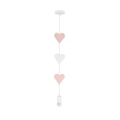 Detská závesná lampa HEARTS 1xE27 Candellux