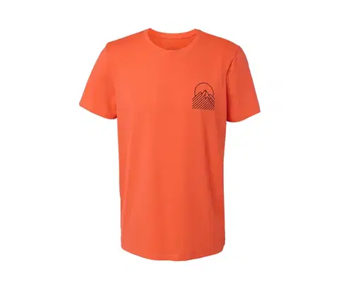 Tričko s potlačou, oranžové