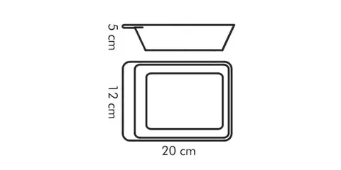 Tescoma miska na zapekanie servírovacia GUSTO 20x12 cm