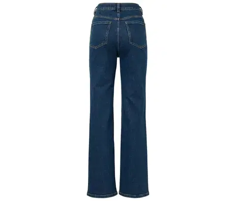 Bootcut džínsy – strih »Lou«, tmavomodré