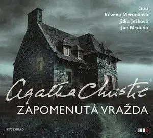 Zapomenutá vražda - audiokniha - Agatha Christie