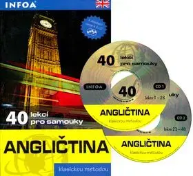 Angličtina - 40 lekcí pro samouky - kniha + 2 CD - Marcheteau Michel