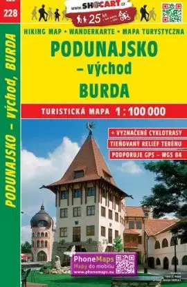 Podunajsko - východ, Burda 1:100 000