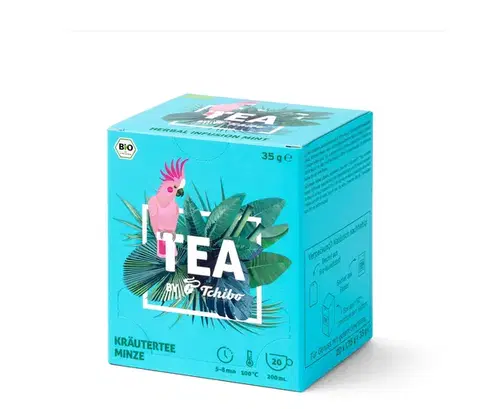 TEA by Tchibo Bio bylinkový čaj mäta - 160